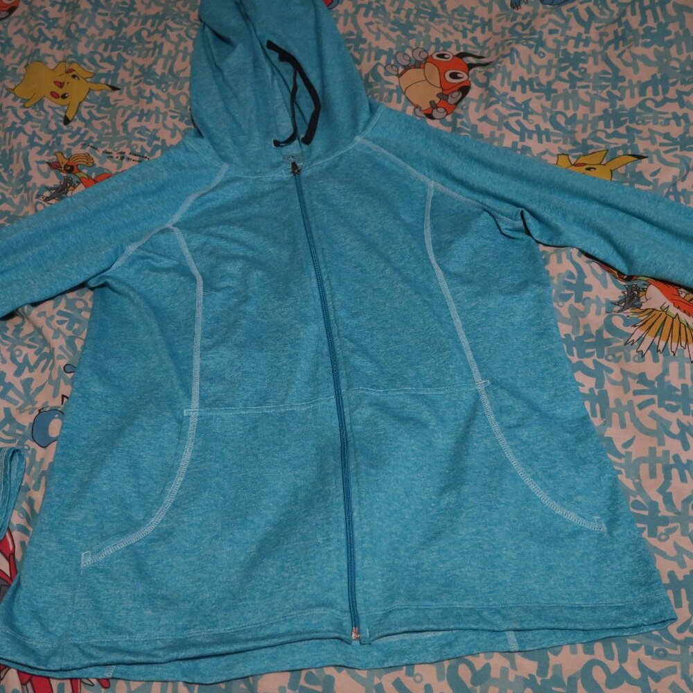 Patagonia Women's Seabrook Hoody ZIP Up Jacket Size Large Bend Blue 54905